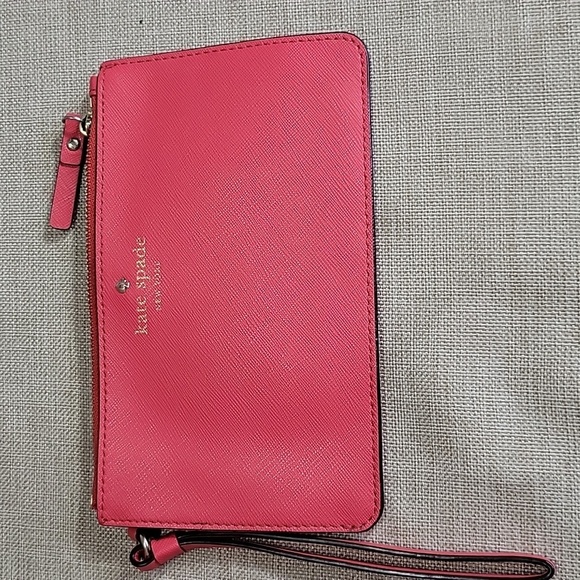 Kate Spade Red Saffiano Leather Satchel Crossbody Shoulder Bag w/ Wallet - Picture 11 of 16